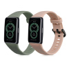 Sada řemínků na chytré hodinky Huawei Band 6 / 6 Pro / Honor Band 7 / 6 2 ks pudrově růžovo-pastelově zelené (Sada řemínků na chytré hodinky kwmobile Strap Set pro Huawei Band 6 / 6 Pro / Honor Band 7
