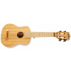 CASCHA Soprano Ukulele Bamboo Natural EQ