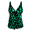 Selite Pink tankini tielko - plavky S136-5 4XL zelená