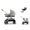 CYBEX Gazelle S + Gazelle S Cot S Travel Set Cloud G Plus i-Size stone grey 2025