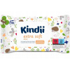 Kindii detské vlhčené utierky Extra soft Aloe 60 ks