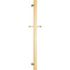 Sapho Posuvný držiak sprchy, hranatá, 700mm, zlato SC417