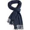 Myrtle Beach | MB 7308 Elegantný tkaný šál_03.7308 Farba: Navy, Veľkosť: onesize