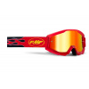 Okuliare FMF Powercore Flame red ZRKADLO