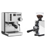 Rancilio Silvia E + Eureka Mignon Libra 65 All Purpose, CR white