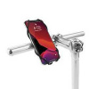 Držiak na mobil Bone Bike Tie 3, na bycikel, nastaviteľná veľkosť, čierny, 4.7-7.2, silikón, na pripevnenie na riadidlá, čierna