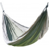 Houpací síť NYLON 275x137cm zeleno-hnědá Cattara 13565