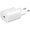 Rýchlonabíjačka Samsung EP-TA800, USB-C, bez kábla, 25 W, biela - voľne ložená