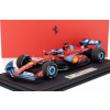 FERRARI | F1 SF-24 TEAM SCUDERIA FERRARI N 16 3rd MIAMI GP 2024 CHARLES LECLERC - CON VETRINA - WITH SHOWCASE | RED LIGHT BLUE