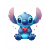 CUKROVÁ TLAČ jedlý obrázok na tortu Cukrová hmota Stich Stitch Sticz Lilo #94