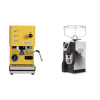 Profitec GO, yellow + Eureka Mignon Specialita, NX black