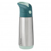 b.box Termoska na pitie so slamkou 500 ml - emerald forest