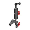 Držiak na spätné zrkadlo PULUZ pre akčné kamery (vrátane Osmo Action 5 Pro, Insta360 X5 / X4 / X3)(PU3211) 5906168432361