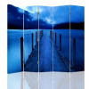 Feedy Screen Blue Platform 180x180 cm (Premietací reproduktor pre obývaciu izbu modrá krajina 180x170)