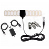 FM AKTÍVNA RÁDIOVÁ ANTÉNA, IZBOVÝ ZOSILŇOVAČ USB + 4 KONEKTORY, ADAPTÉRY