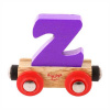 Bigjigs Rail Vagónik drevenej vláčikodráhy - Písmeno Z