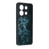 Techsuit Zadný pevný kryt Glaze na Xiaomi Redmi Note 13 5G Blue Nebula