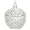 HOME Cukornička sklenená ELEGANT 220 ml