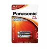 PANASONIC Alkalické baterie Pro Power LR03PPG/2BP AAA 1,5V (Blistr 2ks) (4001,00)