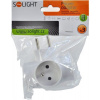 Solight rozbočka, 3x 10A, biela P91