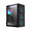 Puzdro Montech X3 Mesh Black Midi Tower čierne