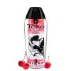 Jadateľný lubrikant s príchuťou čerešne Toko Aroma Personal Lubricant Blazing Cherry 165 ml Shunga