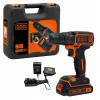 Skrutkovač Black+Decker akumulátorové napájanie 18 V BDCDC18