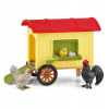 SLH42572 Schleich Farm World - Prenosný kurník, figúrky pre deti od 3 rokov