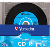 Verbatim CD-R 52X 700MB Vinyl Slim Case 10/PK