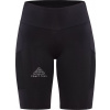 Dámské běžecké kraťasy CRAFT Pro Trail Short Tights černé Velikost: XS