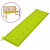 Vankúš na záhradný nábytok - Vankúš na záhradnú lavicu, svetlo zelený, 180x50x3 (Vankúš na záhradnú lavicu, svetlo zelený, 180x50x3)