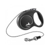 Flexi, Nemecko Vodítko Flexi Black Design lanko M 5 m čierne (do 20 kg)
