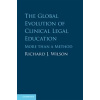The Global Evolution of Clinical Legal Education - Wilson