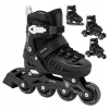 Nastaviteľné kolieskové korčule 4v1 Spokey 4ONE čierne 39-43