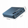 PowerBank puzdro na 5 článkov 18650 2xUSB Micro USB