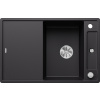 Blanco Axia III 45 S Granitový drez So sklenenou doskou - Čierna