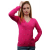 Dámsky pulóver Srdina pink M