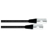 Cordial 15618 RJ45 sieťové káble, prepojovacie káble CAT 6A SF/UTP 1.00 m čierna krytie PUR 1 ks; 15618