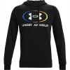 Pánska športová mikina s kapucňou Under Armour Rival Fleece čierna veľ. M