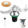 MIEŠAČKA NOŽOV PRE THERMOMIX TM5 TM6 Z NEHRDZAVEJÚCEJ OCELE + KEFA
