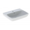 Geberit Selnova Square umývadlo 66x46 cm,otvorom pre batériu,s prepadom Biele GEB 500.300.01.7