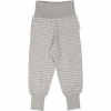 Rastúce bambusové nohavice Baby Classic Grey Stripe Geggamoja Veľkosť: 86/92