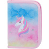 BAAGL Školský peračník jednoposchodový Rainbow Unicorn
