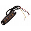 VÝSTRAŽNÁ LAMPA 4 LED STROBOSKOP 12V 24V POMOC
