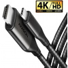 AXAGON RVC-HI2MC, redukcia USB-C -> HDMI 2.0a / kábel 1,8 m, 4K/60Hz HDR10