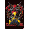 Plagát Deadpool & Wolverine - Fight 61 x 91 cm
