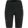 Fjällräven Abisko Short Tights Black dámske krátke - legíny