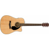 Fender CD-60SCE Dreadnought, Walnut Fingerboard, Natural