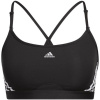 adidas Aeroreact Training Light-Support 3-Stripes Bra W HC7862 sports bra (191911) Black XSAC