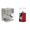 Lelit Elizabeth PL92T + Eureka Mignon Bravo, CR ferrari red